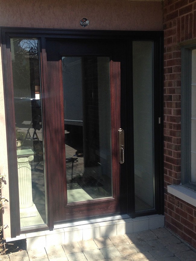 fiberglass-doors-installation-toronto-clear-window