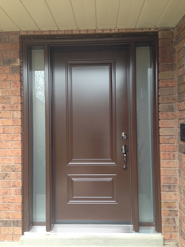 steel-door-installation-replacement-toronto-standard-brown