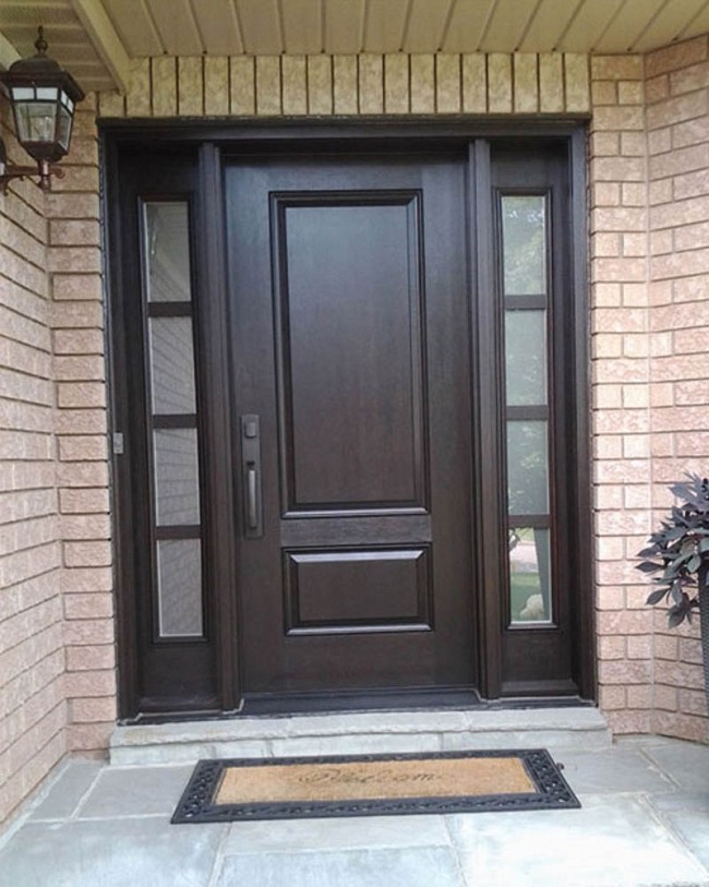 fiberglass-doors-installation-toronto-traditional-separated sidelights