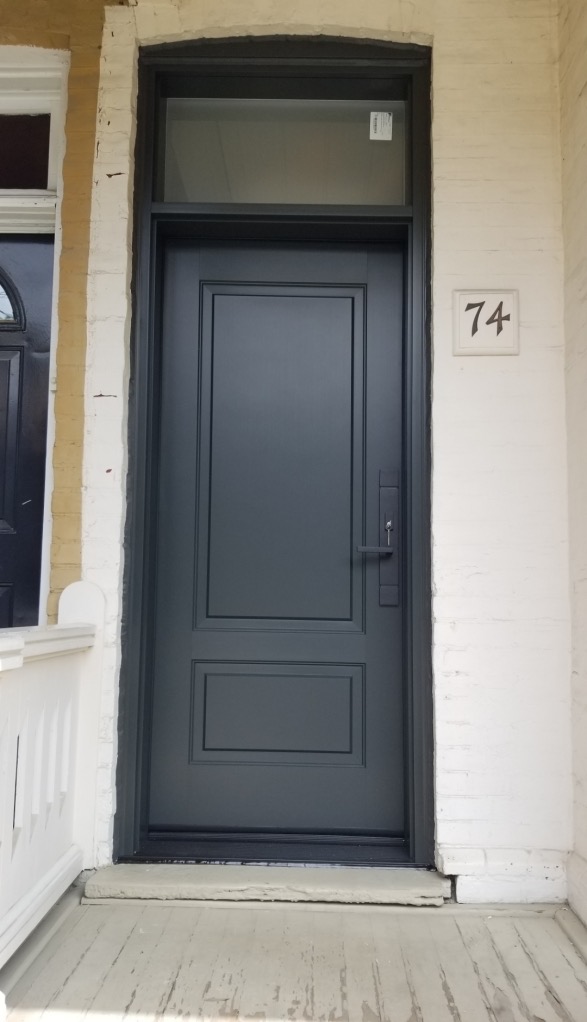 fiberglass-doors-installation-toronto-narrow-tall