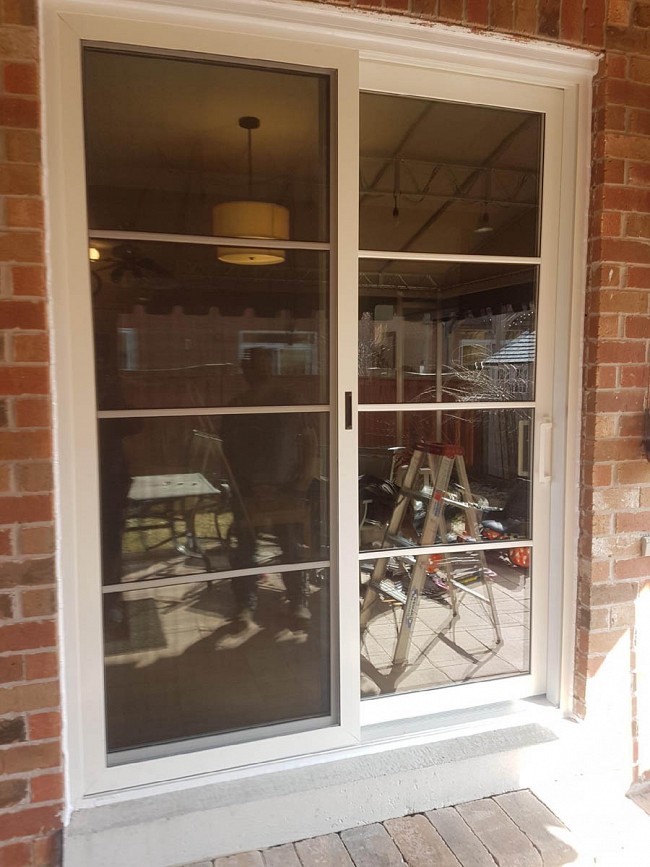 new patio door