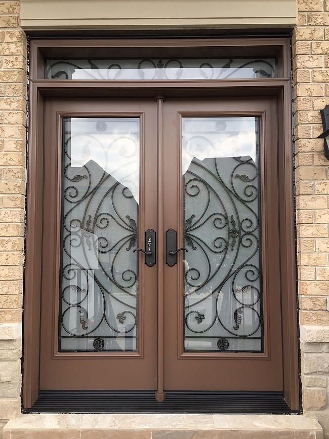 French door toronto wood
