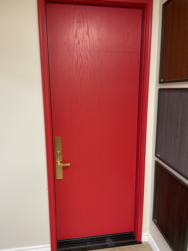 Oak Fiberglass Doors