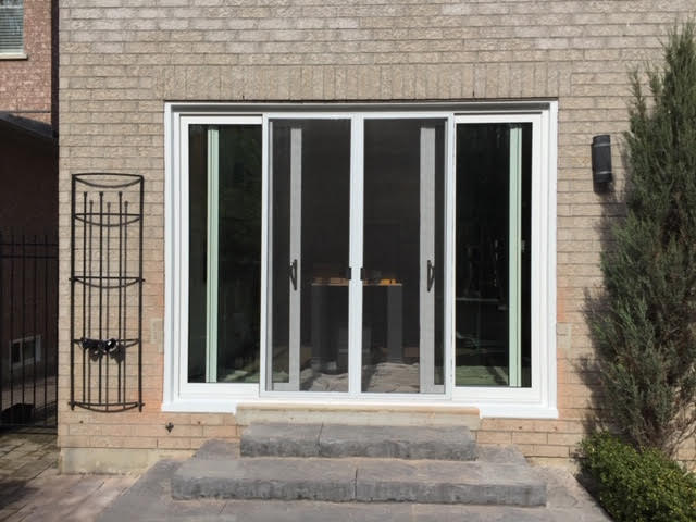 4 panel sliding door