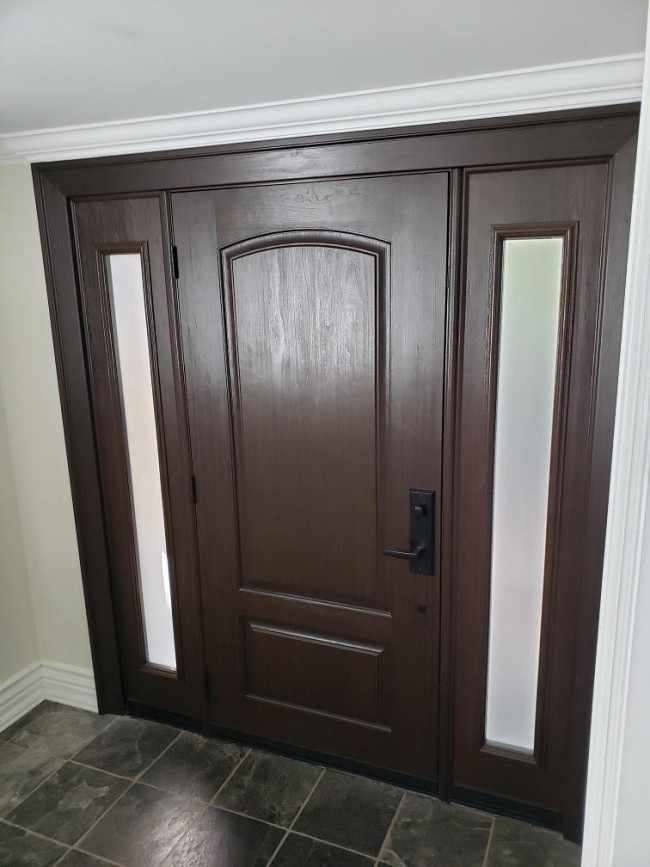fiberglass-doors-installation-toronto-look-from-stairs
