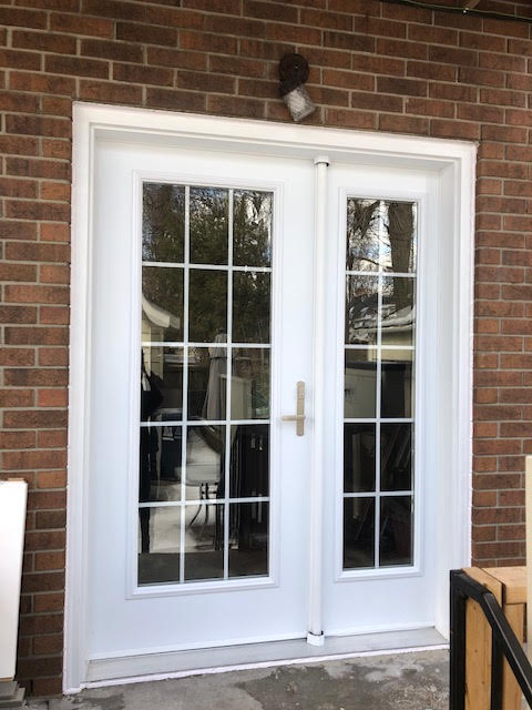 French Doors toronto with french country grid