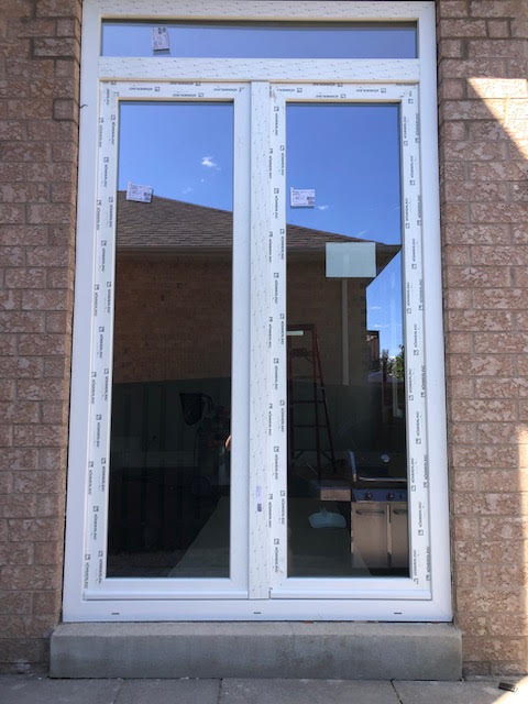 Tilt and turn door patio