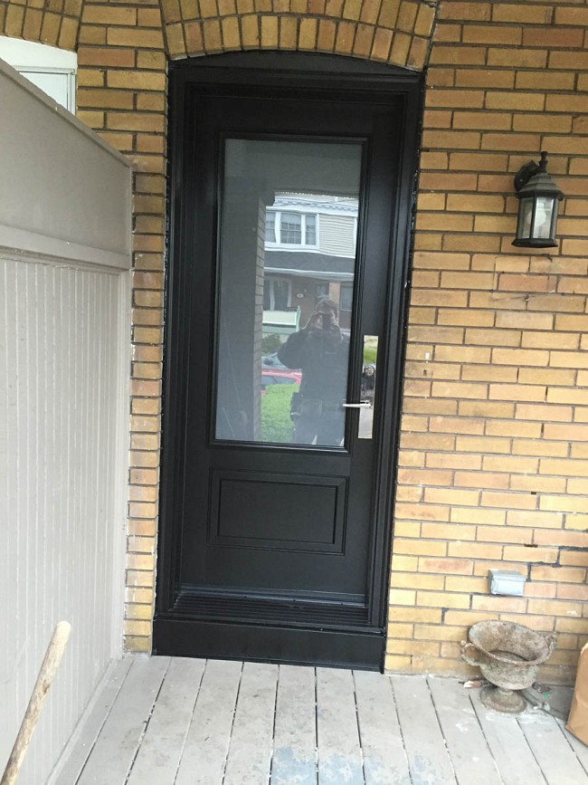 fiberglass-doors-installation-toronto-black-cherry-grain