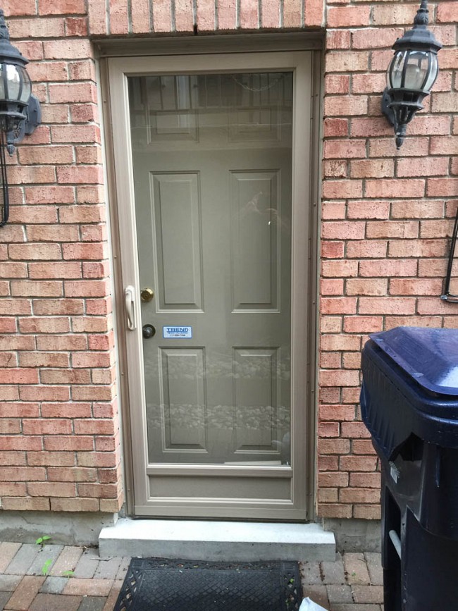 Aluminum storm doors toronto