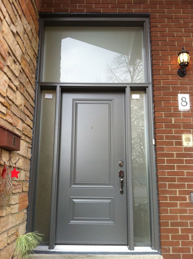 steel-door-installation-replacement-toronto-factory-gray